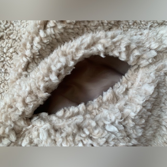 COPPER KEY Sherpa pullover, tan, medium - Picture 5 of 7